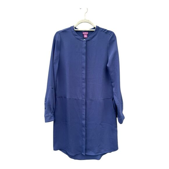 The Savile Row Co. London Blue Shirt Dress Tunic Size 6 Excellent - Picture 2 of 6